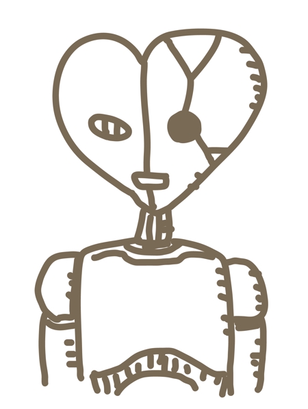 nougo (noguo3)さんのミュージシャン「メンタルサイボーグ」のキャラクターデザインへの提案