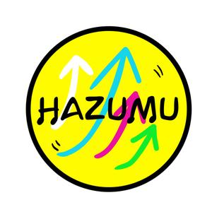 エビちゃん (yuhi-s)さんのうごく楽しさ発見スタジオ『hazumu』ロゴへの提案