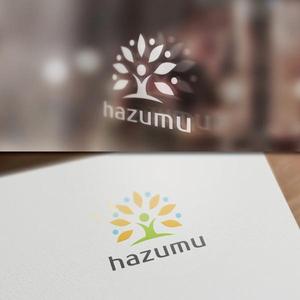 VNFdesign (late_design)さんのうごく楽しさ発見スタジオ『hazumu』ロゴへの提案