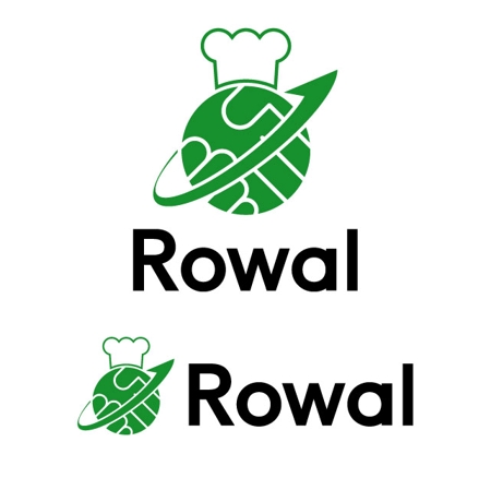 j-design (j-design)さんの給食会社「Rowal」社名ロゴ作成への提案