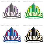 oo_design (oo_design)さんの不動産投資会社「courage」のロゴへの提案