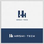 Darkhyde (Darkhyde)さんの建設業　鉄骨鳶工事　鉄骨解体工事　「HASHI-TECH」のロゴへの提案