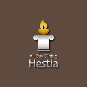さんのバイキングレストラン「All Day Dining Hestia」のロゴ作成への提案