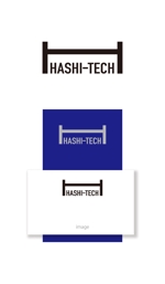 serve2000 (serve2000)さんの建設業　鉄骨鳶工事　鉄骨解体工事　「HASHI-TECH」のロゴへの提案