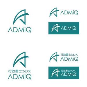DeiReiデザイン (DeiRei)さんの「行政書士のDX  ADMiQ（アドミック）」のロゴ作成依頼への提案