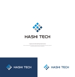はなのゆめ (tokkebi)さんの建設業　鉄骨鳶工事　鉄骨解体工事　「HASHI-TECH」のロゴへの提案