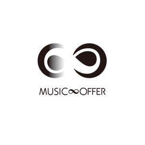 渋谷裕二 (shibuyayuuji)さんの音楽家が仕事を探すサイト　MUSIC∞OFFER　のロゴへの提案