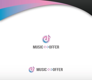 KOHana_DESIGN (diesel27)さんの音楽家が仕事を探すサイト　MUSIC∞OFFER　のロゴへの提案