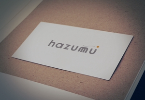 as (asuoasuo)さんのうごく楽しさ発見スタジオ『hazumu』ロゴへの提案