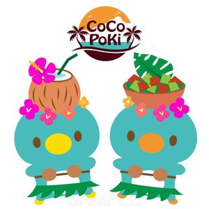 あーまん (aaman)さんのハワイを感じられる双子のキャラクターデザインへの提案