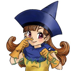 Iyoriri (01212)さんの人差し指で鼻の下をこする少女（上半身のみ）のイラスト制作への提案