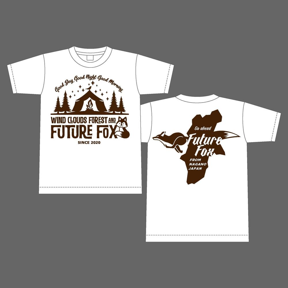 アウトドアブランドFUTURE FOXのTシャツデザインの依頼
