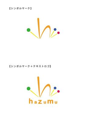 のぶた (yusuke_nobuta)さんのうごく楽しさ発見スタジオ『hazumu』ロゴへの提案