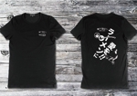 株式会社アドワン (sadayuki)さんのラーメン店の4周年記念Tシャツのデザインへの提案