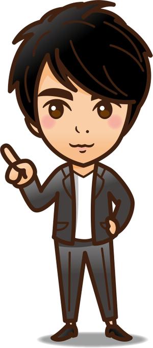 nougo (noguo3)さんの人物画像のキャラクターデザイン化への提案