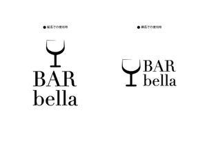 鈴原あゆみ (Ayumi87)さんのバー開業「bar bella」のロゴへの提案