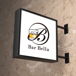 White-design (White-design)さんのバー開業「bar bella」のロゴへの提案