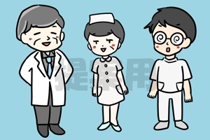 ねね子 (neneko)さんの病院で働いている、医師・看護師・研修医のキャラクターへの提案