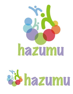 田中　威 (dd51)さんのうごく楽しさ発見スタジオ『hazumu』ロゴへの提案