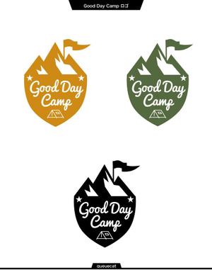 queuecat (queuecat)さんのキャンプイベント　Good Day Camp　イベントロゴへの提案