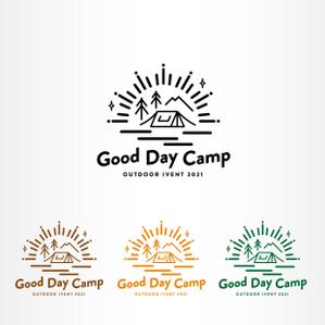 mogu ai (moguai)さんのキャンプイベント　Good Day Camp　イベントロゴへの提案