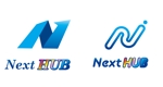 arc design (kanmai)さんの新サービス「Next HUB」のロゴへの提案