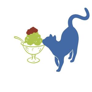 studio-picott (studio-picott)さんの商品パッケージ用「かき氷と猫｣のシンプルなイラストへの提案
