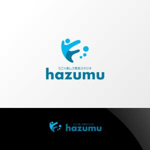 Nyankichi.com (Nyankichi_com)さんのうごく楽しさ発見スタジオ『hazumu』ロゴへの提案