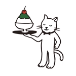 kaikonomayu (kaikonomayu)さんの商品パッケージ用「かき氷と猫｣のシンプルなイラストへの提案