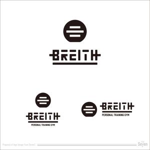 Seven7 (Seven7)さんのパーソナルトレーニングジム「BREITH」のロゴへの提案