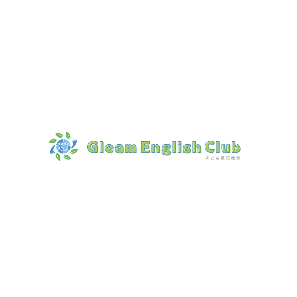 次世代型こども英語教室「Gleam English Club」のロゴ