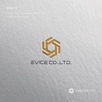 doremi (doremidesign)さんの解体工事会社の「EVICE」のステンシル調のロゴ制作への提案