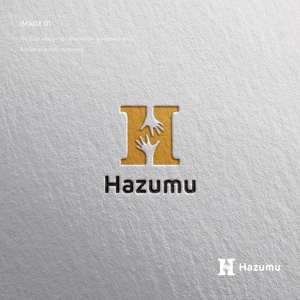 doremi (doremidesign)さんのうごく楽しさ発見スタジオ『hazumu』ロゴへの提案