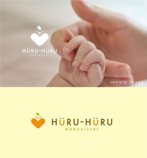 smoke-smoke (smoke-smoke)さんのベビーシッタ―サービス「HURU-HURU」のロゴへの提案