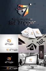 k_31 (katsu31)さんの野球特化型パーソナルトレーニングジム×整体　「1st Trigger」のロゴへの提案