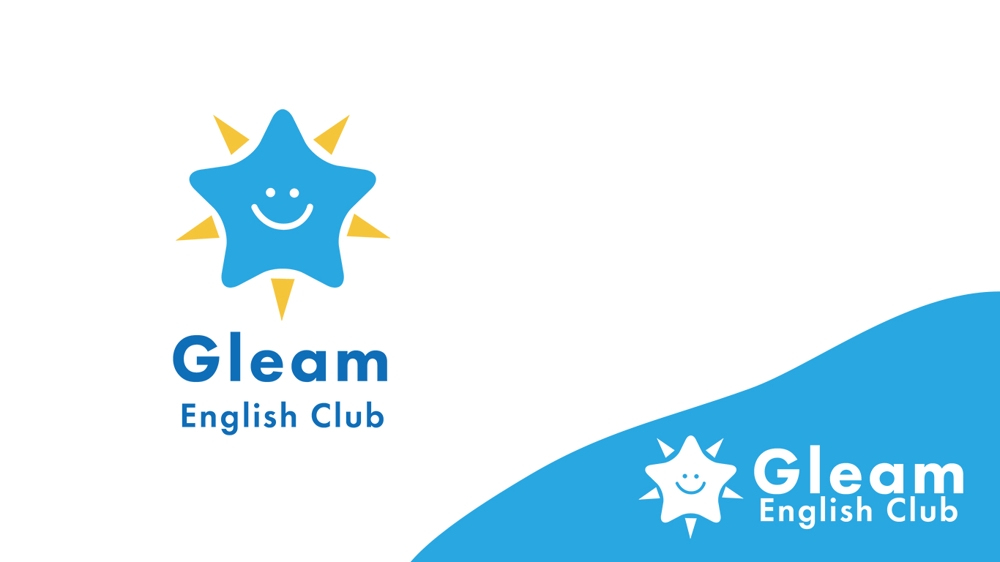 次世代型こども英語教室「Gleam English Club」のロゴ