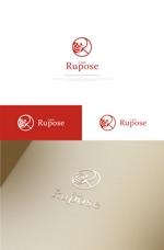 はなのゆめ (tokkebi)さんの飲食店「club rupose」のロゴへの提案