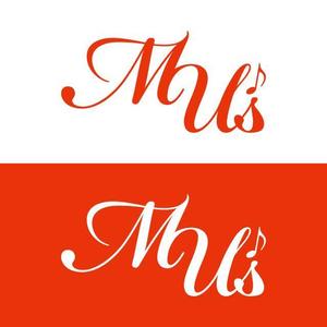 j-design (j-design)さんの音楽教室とカフェ「MU's」の融合店舗のロゴへの提案