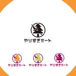 koitsu005 (koitsu005)さんの精肉店「やりすぎミート」のロゴへの提案