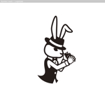 cambelworks (cambelworks)さんのBARでハットをかぶったウサギのバーテンダーがシェイカーをふってるのロゴへの提案