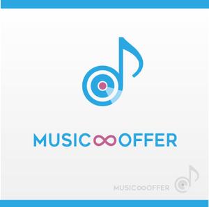 MaxDesign (shojiro)さんの音楽家が仕事を探すサイト　MUSIC∞OFFER　のロゴへの提案