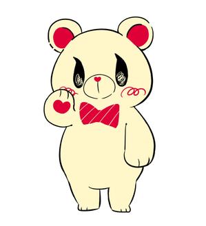 つき (tsukiha0425)さんの脱毛サロンのクマさんキャラクターへの提案