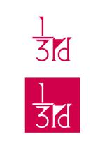 ゆきを (doitami)さんの新会社「1/3rd」のロゴ作成への提案