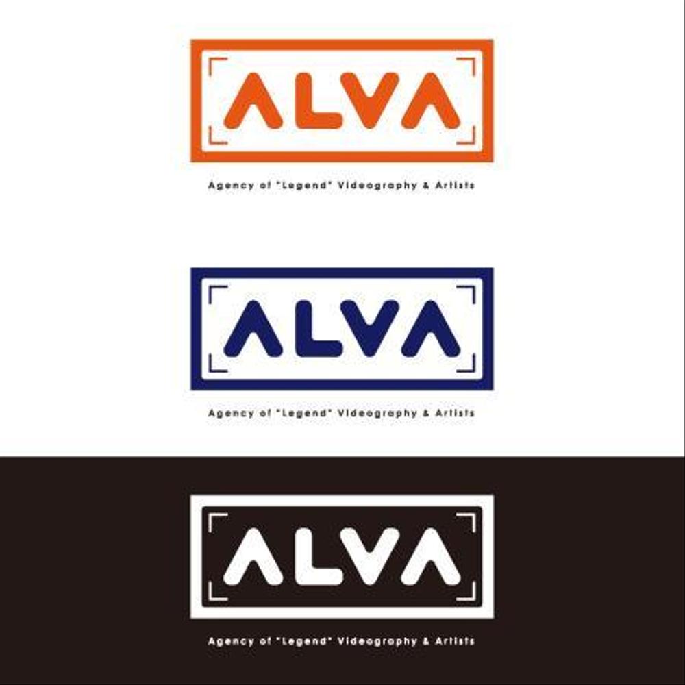 ダンス動画専門のプラットフォーム「ALVA」のロゴ作成