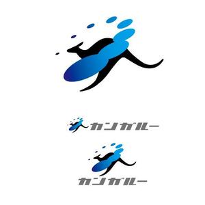 marukei (marukei)さんの会社「株式会社カンガルー」のロゴで、動物カンガルーをシャープなイメージで入れてもらいたいへの提案