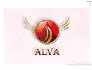 arc design (kanmai)さんのダンス動画専門のプラットフォーム「ALVA」のロゴ作成への提案