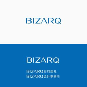 atomgra (atomgra)さんの総合会計アドバイザリー会社「BIZARQ」のロゴへの提案