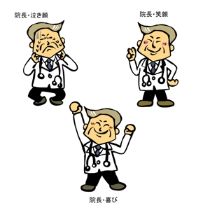 はるみ (harumi1283)さんの病院で働いている、医師・看護師・研修医のキャラクターへの提案