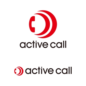 tsujimo (tsujimo)さんのコールセンター事業、株式会社アクティブコール【active call】のロゴへの提案