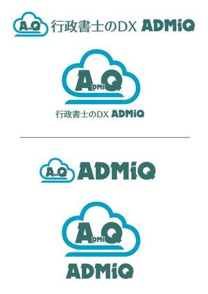 m_flag (matsuyama_hata)さんの「行政書士のDX  ADMiQ（アドミック）」のロゴ作成依頼への提案